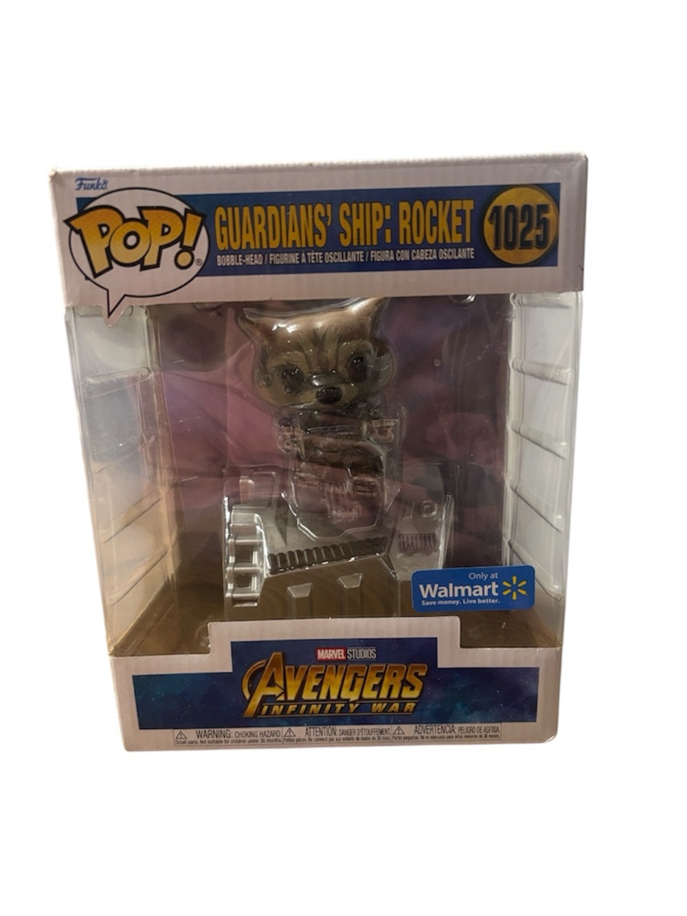 Funko Pop Marvel Guardians Of Galaxy Ship Rocket Raccoon 1025